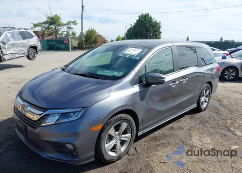 2018 Honda Odyssey Ex из США, поврежденный, VIN 5FNRL6H54JB028758